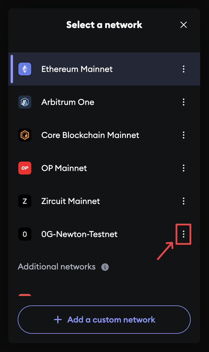 Switching network